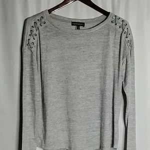Inspired Hearts Grey Sweater Top